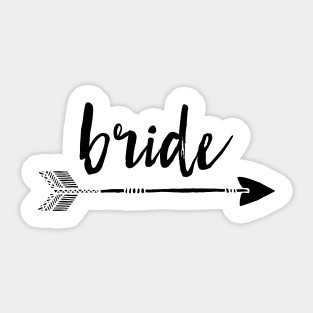 Leader of the Bride Tribe Sticker